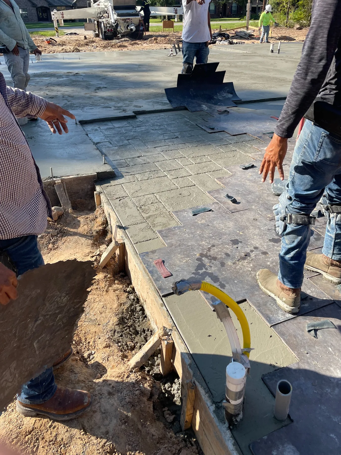 Concrete Subcontractor for General Contractors Houston project by CJM Concrete Co.