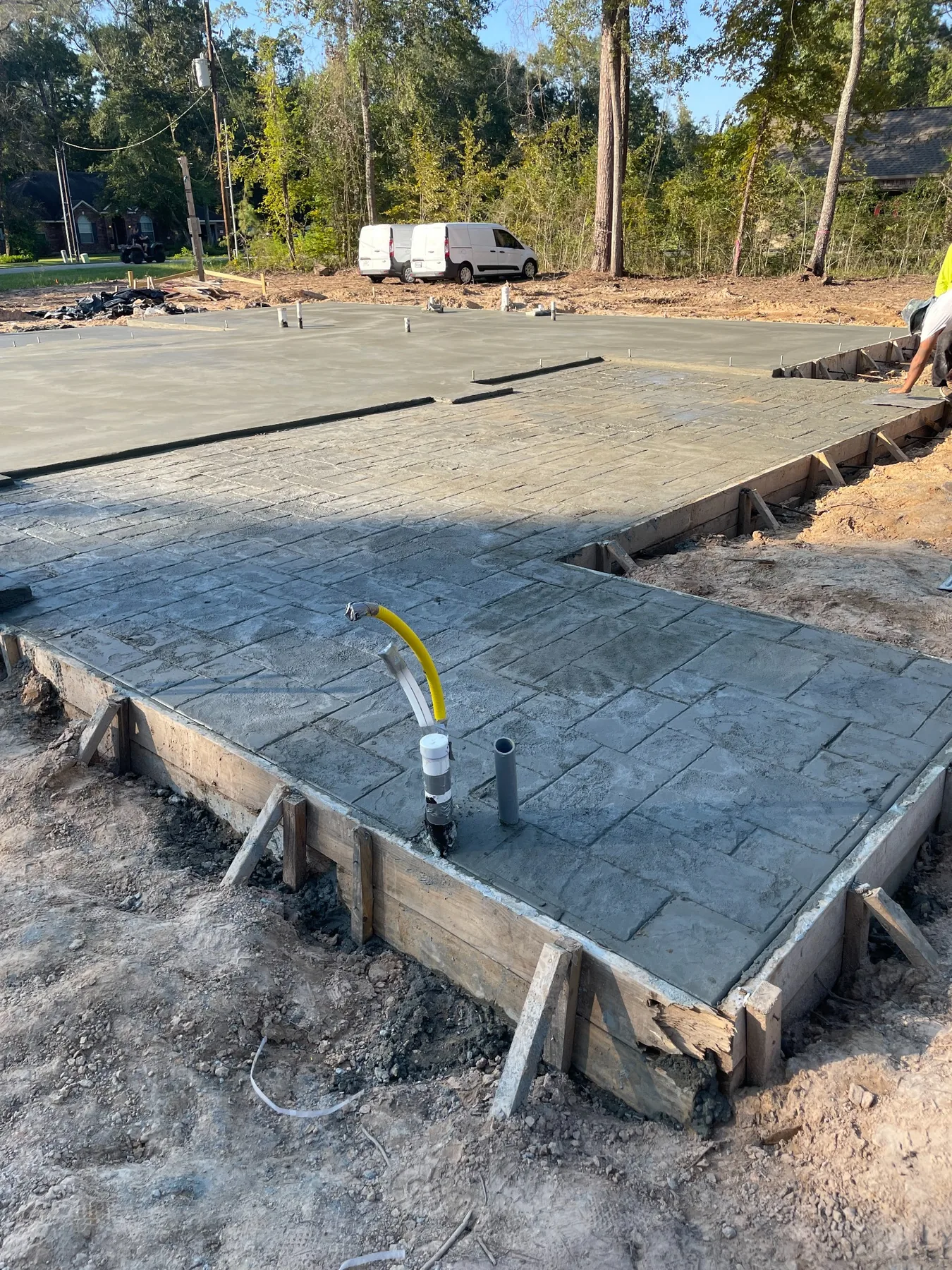 Commercial Slab-on-Grade Houston project by CJM Concrete Co.